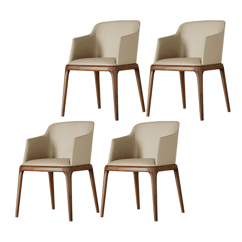 Arml Dining Chairs Modern Faux Leather Side Chairs for Dining Room