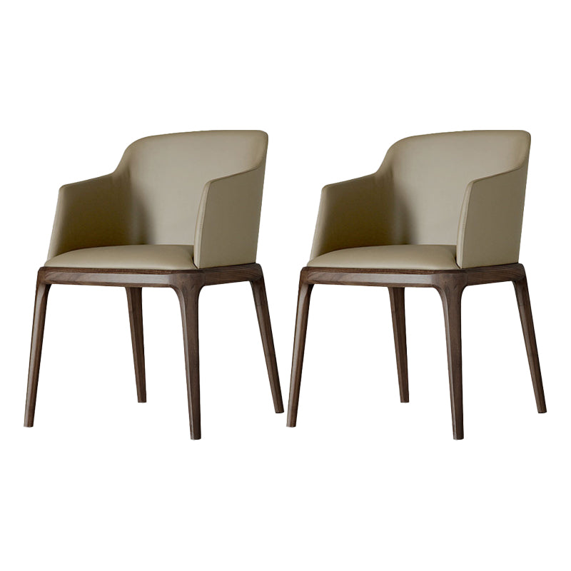 Arml Dining Chairs Modern Faux Leather Side Chairs for Dining Room