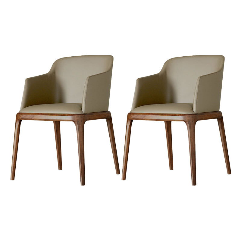Arml Dining Chairs Modern Faux Leather Side Chairs for Dining Room