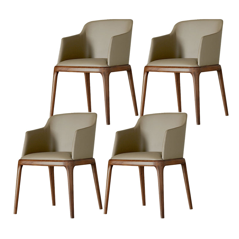 Arml Dining Chairs Modern Faux Leather Side Chairs for Dining Room