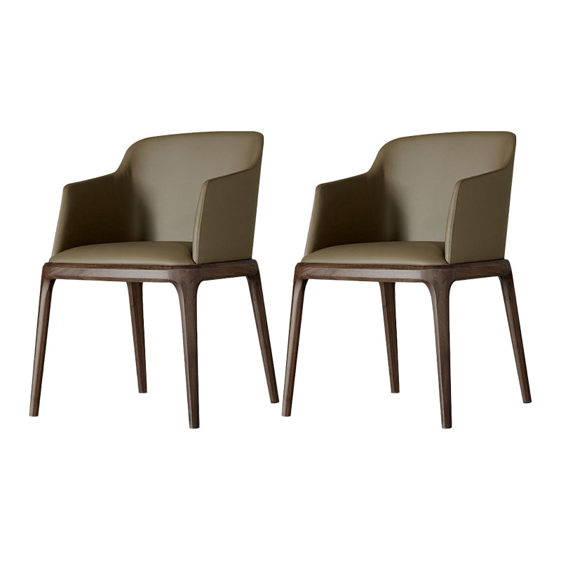 Arml Dining Chairs Modern Faux Leather Side Chairs for Dining Room