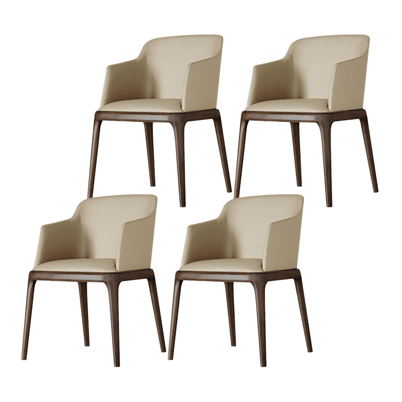 Arml Dining Chairs Modern Faux Leather Side Chairs for Dining Room