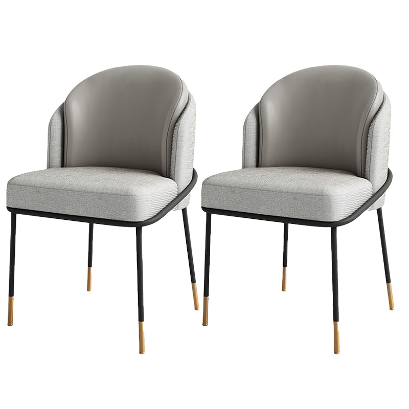 Parsons Side Chair Modern Style Linen Dining Chair for Dining Room