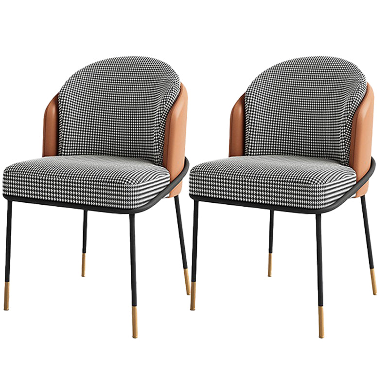 Parsons Side Chair Modern Style Linen Dining Chair for Dining Room