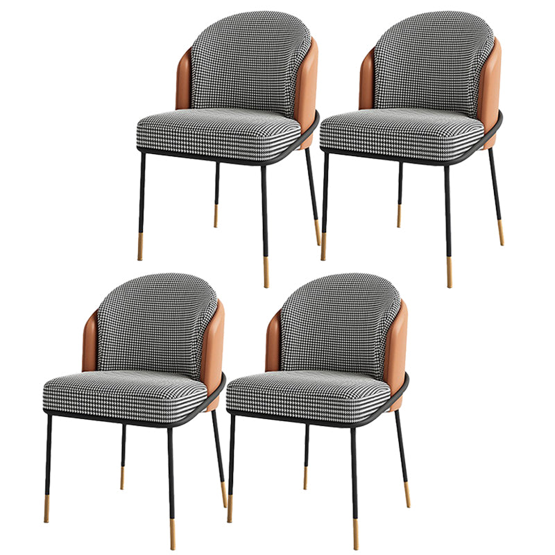 Parsons Side Chair Modern Style Linen Dining Chair for Dining Room
