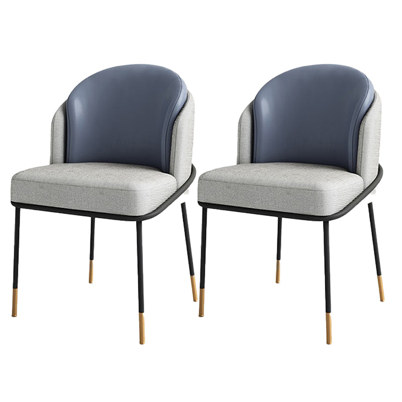 Parsons Side Chair Modern Style Linen Dining Chair for Dining Room