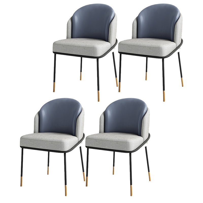Parsons Side Chair Modern Style Linen Dining Chair for Dining Room