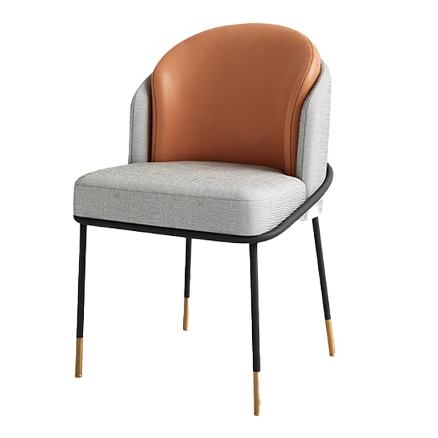 Parsons Side Chair Modern Style Linen Dining Chair for Dining Room