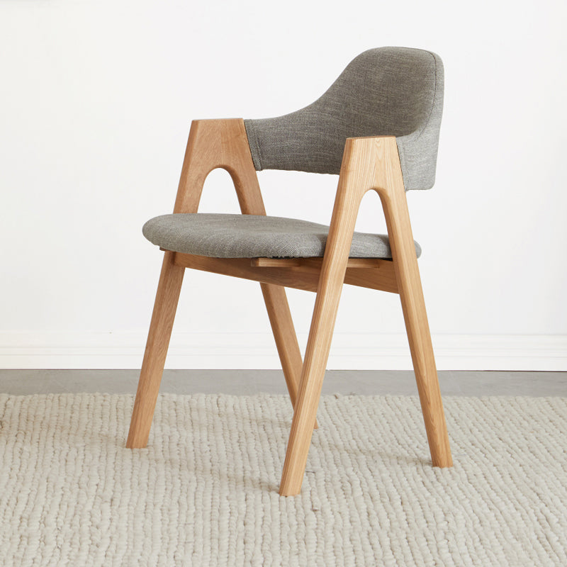 Kitchen Chairs Modern Solid Wood Armless Chairs for Dining Room