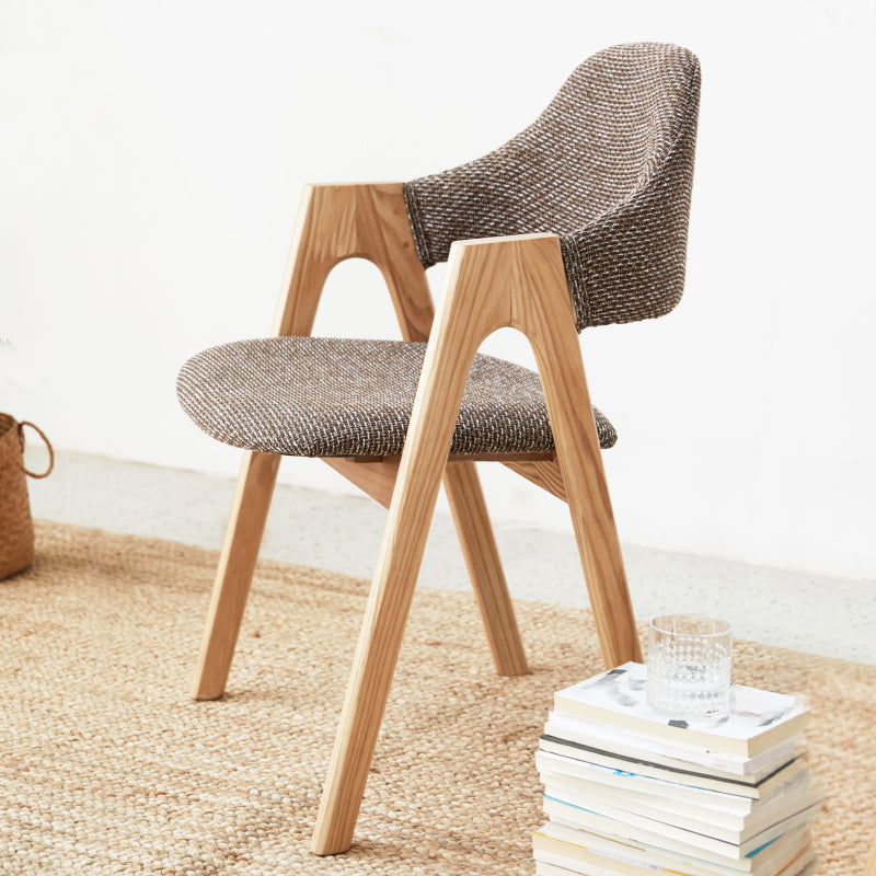 Kitchen Chairs Modern Solid Wood Armless Chairs for Dining Room