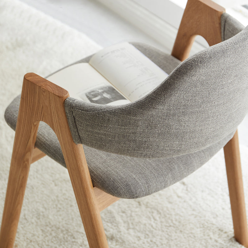 Kitchen Chairs Modern Solid Wood Armless Chairs for Dining Room