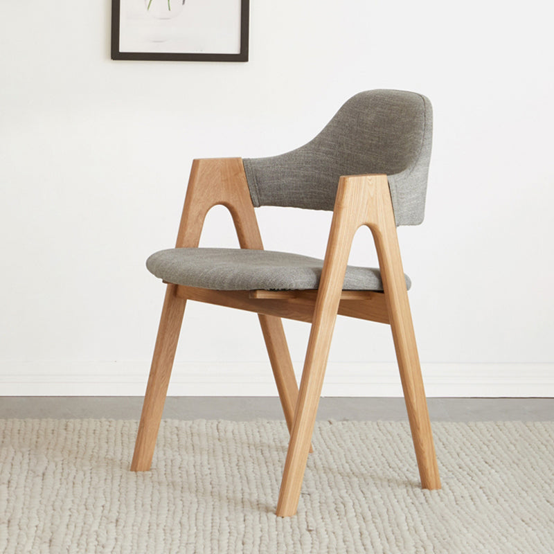 Kitchen Chairs Modern Solid Wood Armless Chairs for Dining Room
