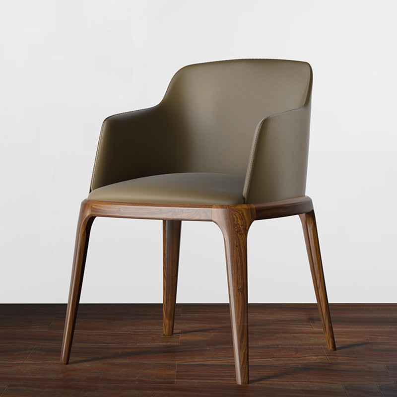 Kitchen Side Chairs Modern Solid Wood Dining Room Chair for Home
