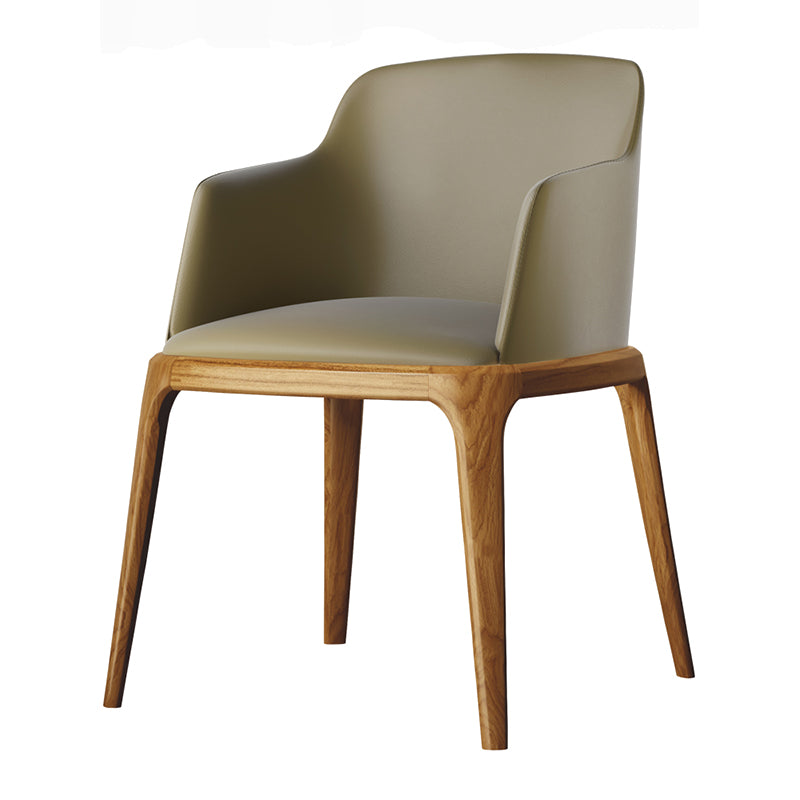 Kitchen Side Chairs Modern Solid Wood Dining Room Chair for Home