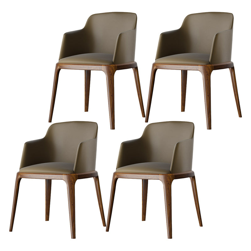 Kitchen Side Chairs Modern Solid Wood Dining Room Chair for Home