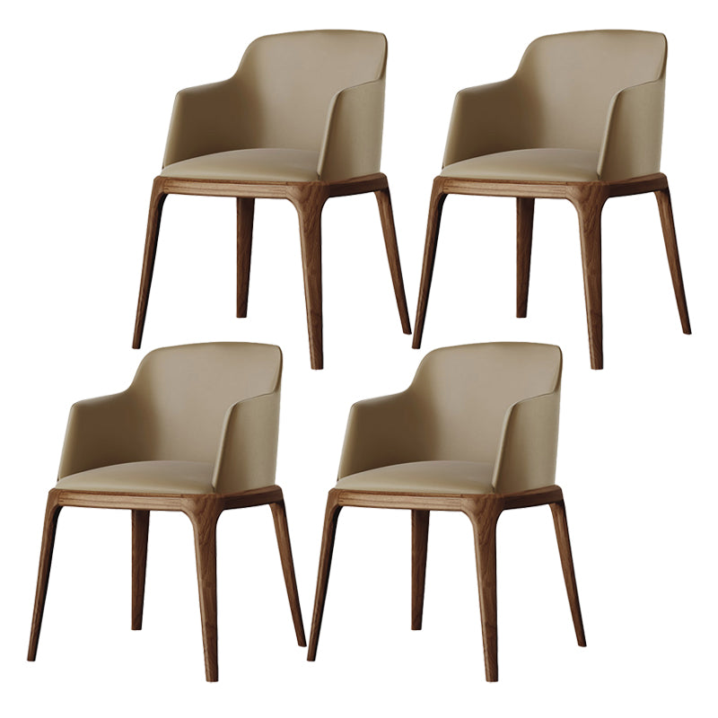 Kitchen Side Chairs Modern Solid Wood Dining Room Chair for Home