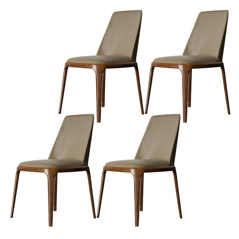 Kitchen Side Chairs Modern Solid Wood Dining Room Chair for Home