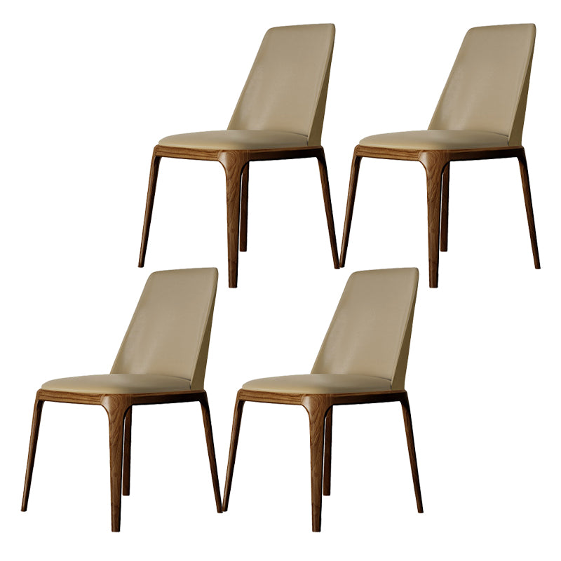 Kitchen Side Chairs Modern Solid Wood Dining Room Chair for Home