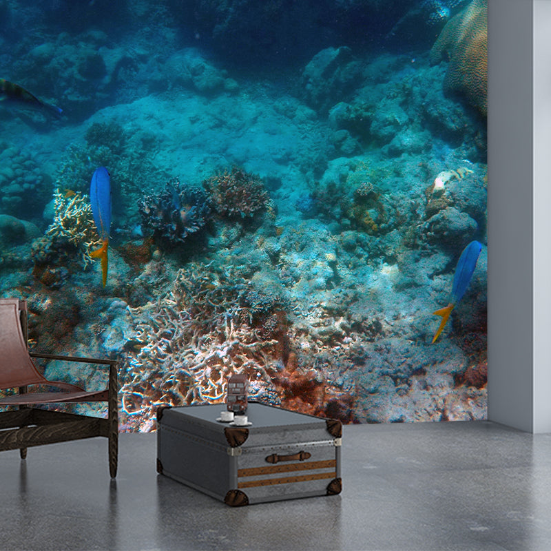 Photography Underwater Decorative Wall Mural Living Room Wallpaper
