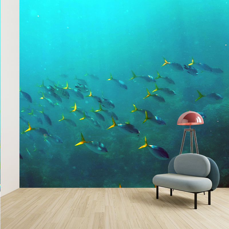 Photography Underwater Decorative Wall Mural Living Room Wallpaper