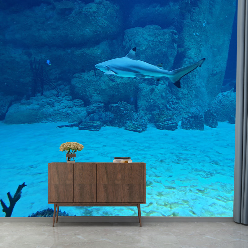 Photography Environment Friendly Undersea Wallpaper Drawing Room Wallpaper