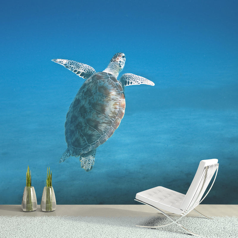 Photography Environment Friendly Undersea Wallpaper Drawing Room Wallpaper