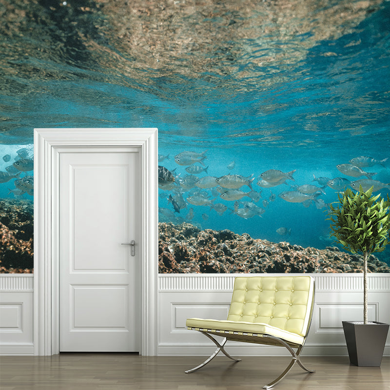 Photography Underwater Modern Decorative Wallpaper Living Room Wall Mural