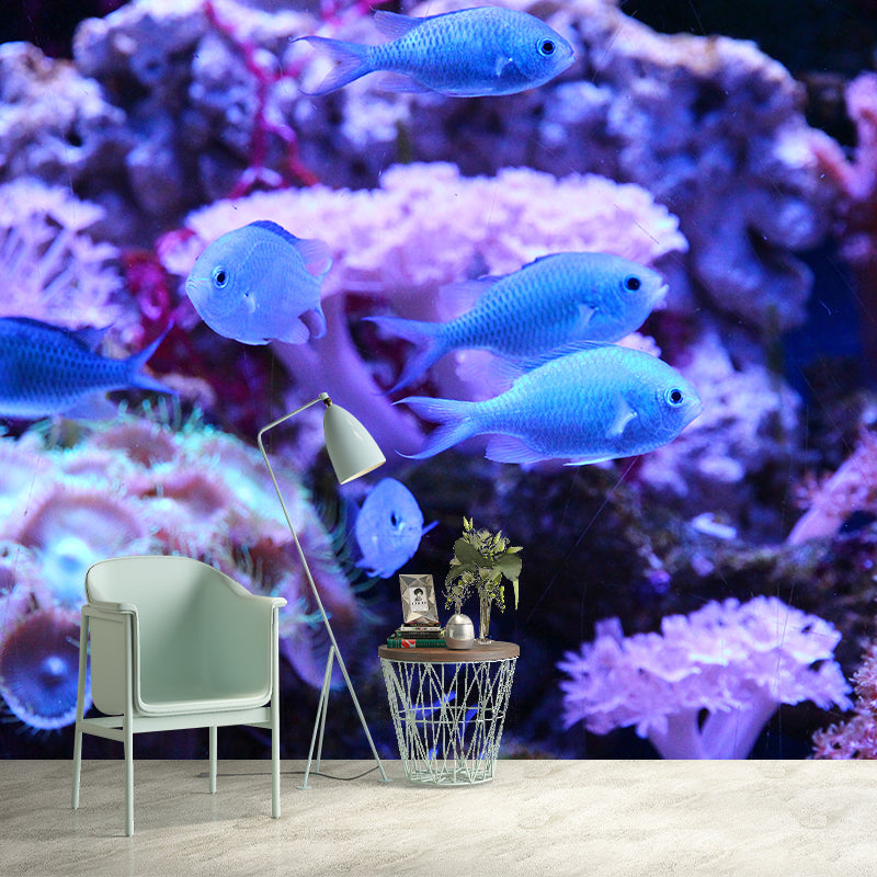Underwater Photography Decorative Wallpaper Living Room Wallpaper