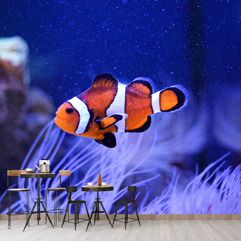 Photography Stain Resistant Underwater Wallpaper Living Room Wallpaper