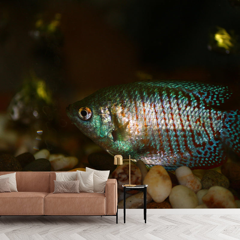 Environment Friendly Photography Wall Mural Underwater Sitting Room Wallpaper
