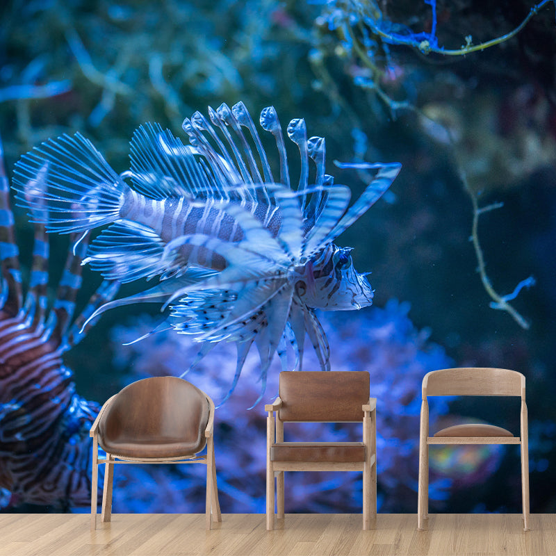 Environment Friendly Photography Wall Mural Underwater Sitting Room Wallpaper