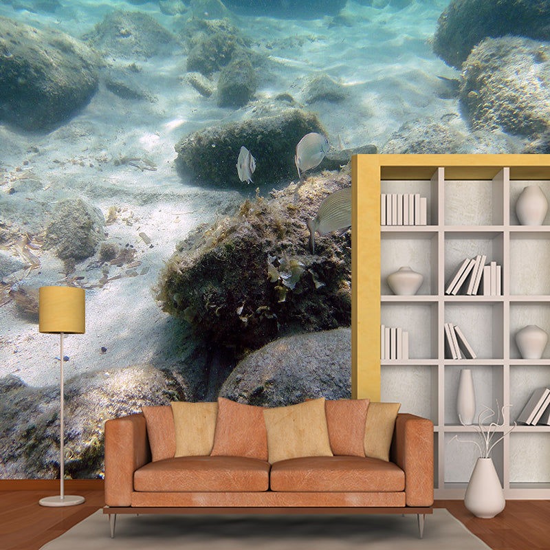 Decorative Photography Wallpaper Undersea Home Decor Wall Mural