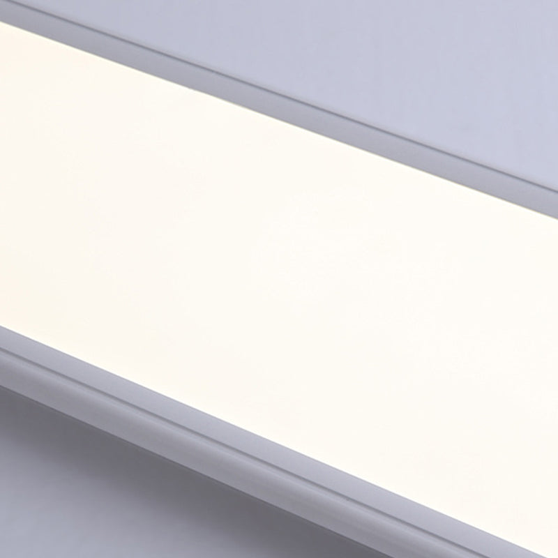 Versatile Ultrathin Island Pendant Lamp Minimalist Metal Dining Room LED Flush Mount Light