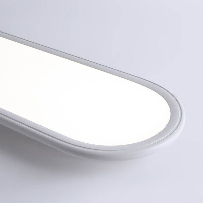Versatile Ultrathin Island Pendant Lamp Minimalist Metal Dining Room LED Flush Mount Light