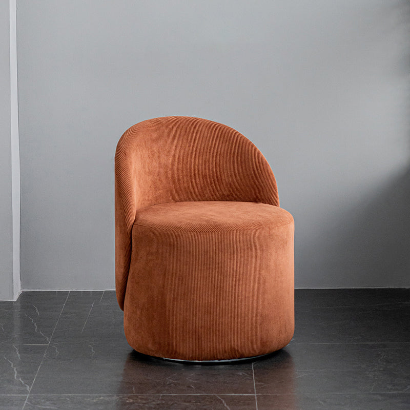 Nordic Retro Corduroy Single Sofa Chair Household Simple Single Chair Small Family