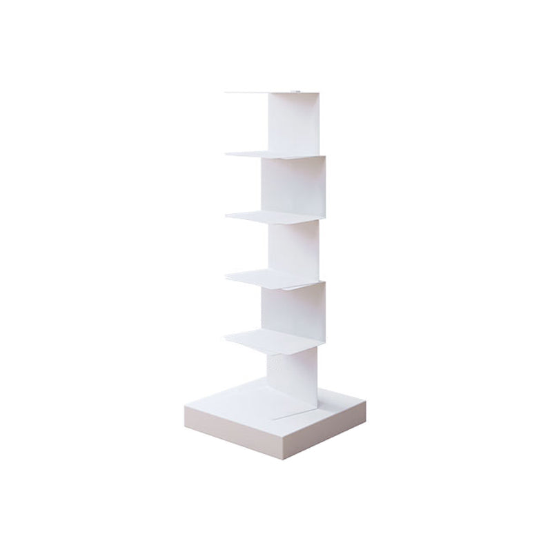 Closed Back Bookshelf Contemporary Style Invisible Bookcase for Study Room