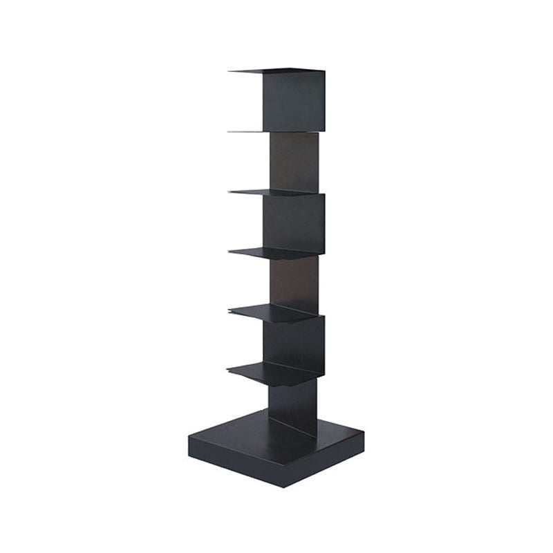 Closed Back Bookshelf Contemporary Style Invisible Bookcase for Study Room