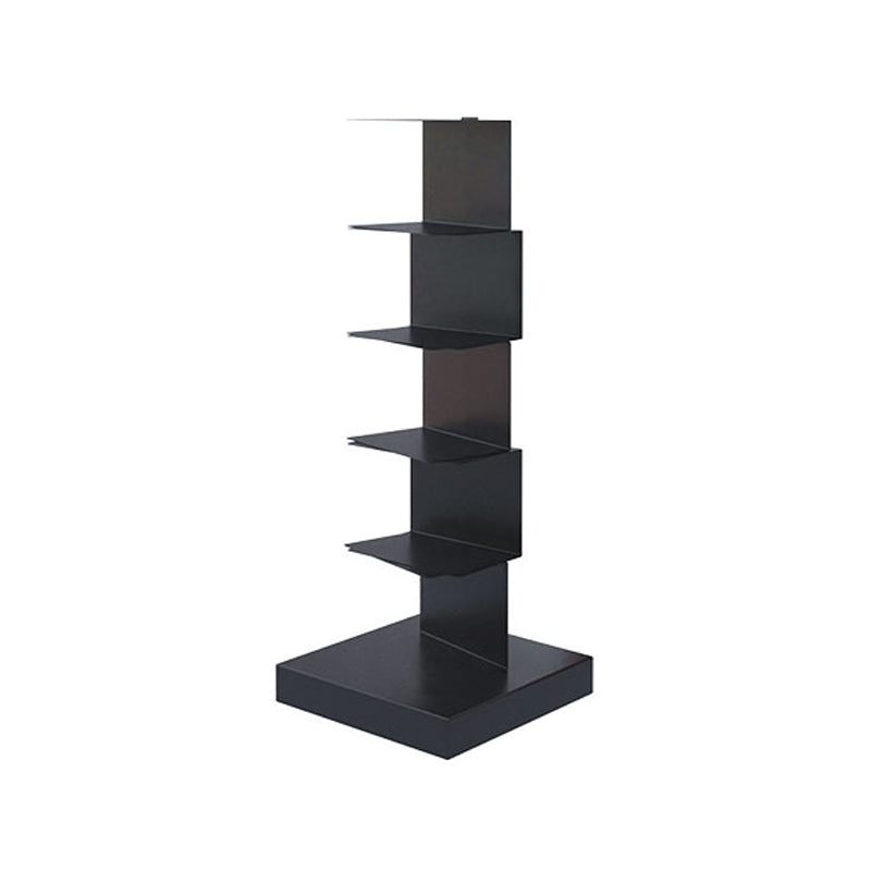 Closed Back Bookshelf Contemporary Style Invisible Bookcase for Study Room