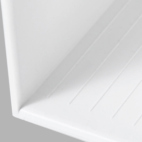 Contemporary Style Bookcase Plastic Bookshelf for Office and Dormitory