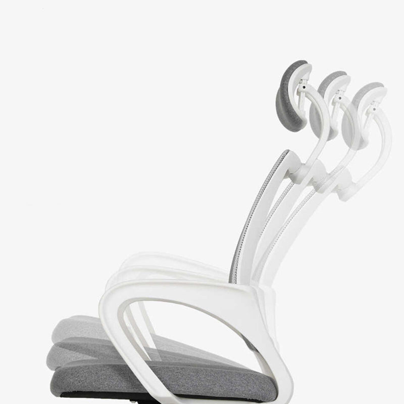 Modern Style Ergonomic Task Chair Tilt Mechanism Office Chair with Fixed Arms