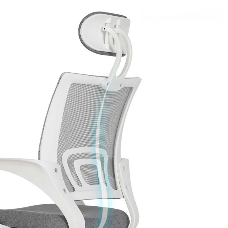 Modern Style Ergonomic Task Chair Tilt Mechanism Office Chair with Fixed Arms