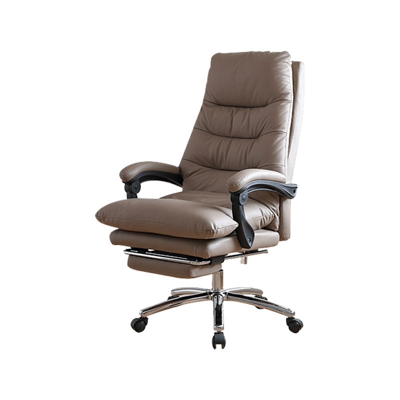 Contemporary High Back Executive Chair Lumbar Support Ergonomic Managers Chair