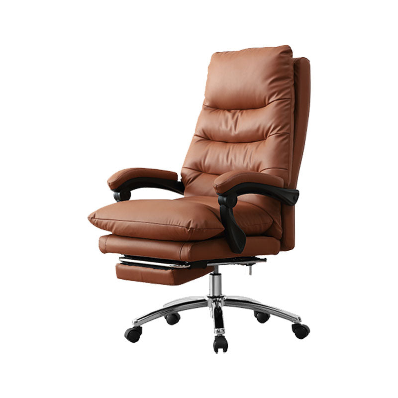 Contemporary High Back Executive Chair Lumbar Support Ergonomic Managers Chair