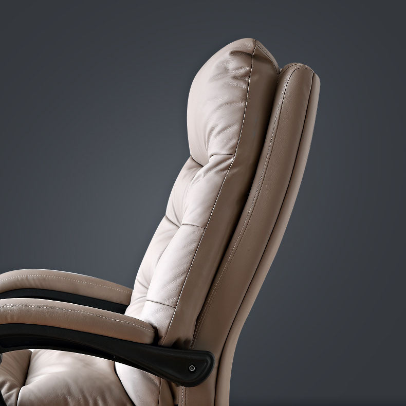 Contemporary High Back Executive Chair Lumbar Support Ergonomic Managers Chair