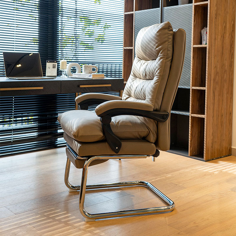 Contemporary High Back Executive Chair Lumbar Support Ergonomic Managers Chair