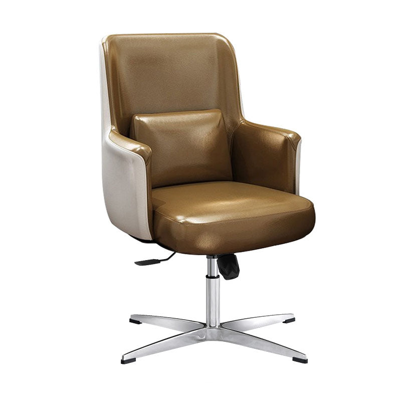 Modern & Contemporary Managers Chair Fixed Arms Height-adjustable Executive Chair