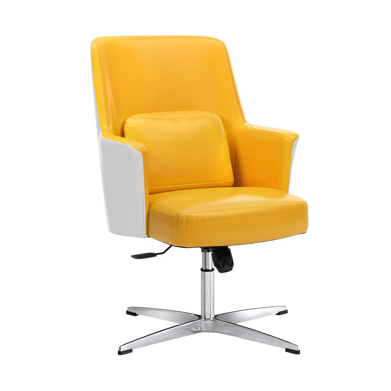 Modern & Contemporary Managers Chair Fixed Arms Height-adjustable Executive Chair