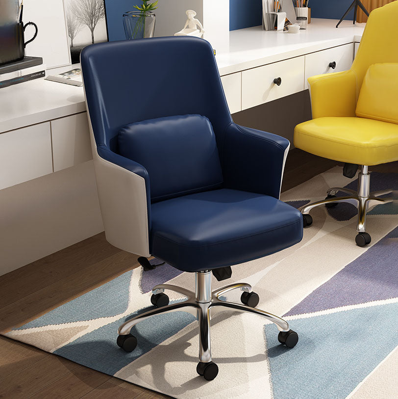 Modern & Contemporary Managers Chair Fixed Arms Height-adjustable Executive Chair