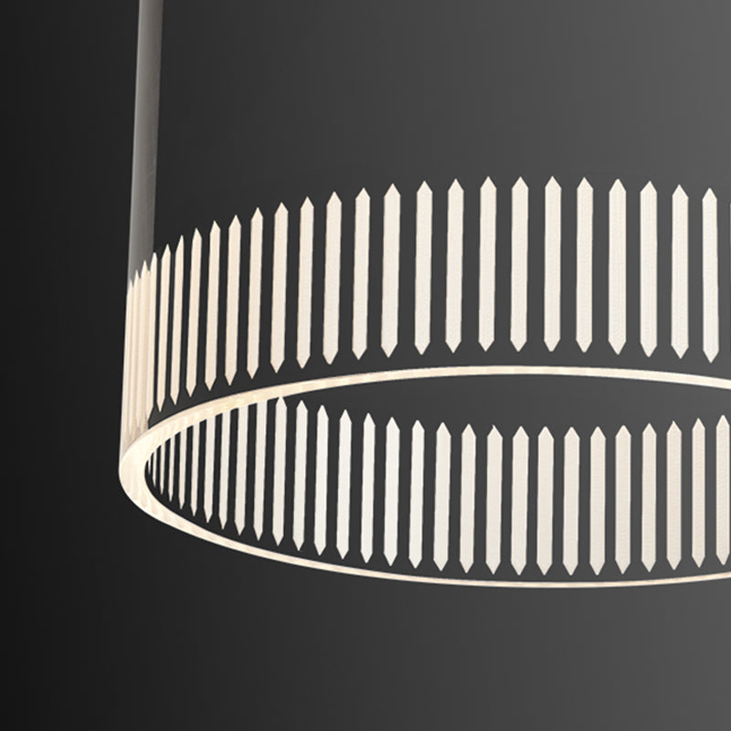 Cylinder Shape Ceiling Fixture Modern Style Metal One Light Ceiling Mounted Light