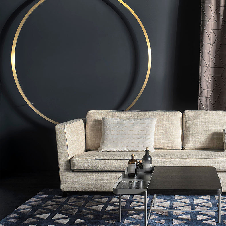 Round Shade Metal Wall Sconce Modern Style 1 Light Wall Mounted Light